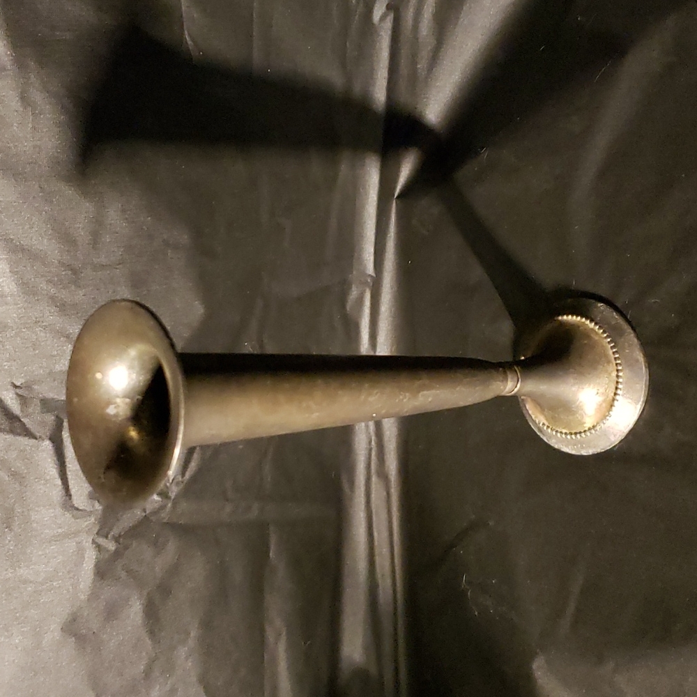 Vintage silver bud vase